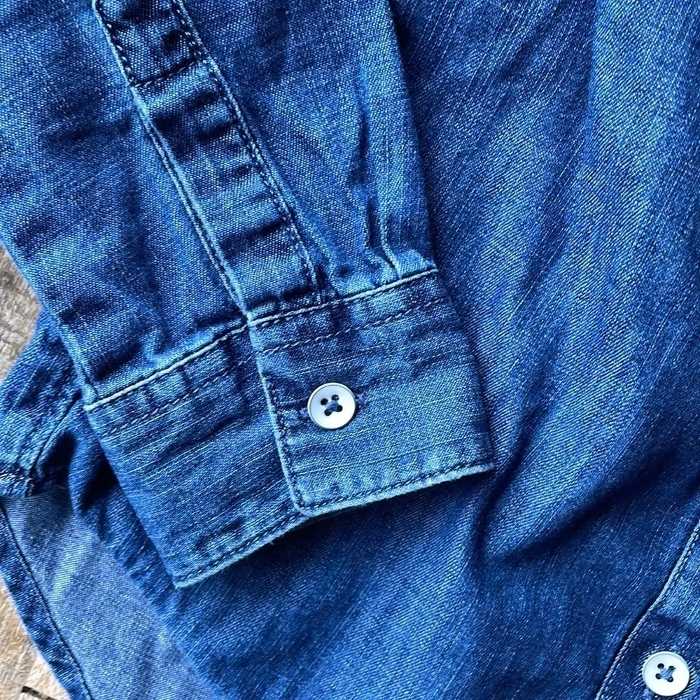 Cat & Jack girls denim top 6/6x